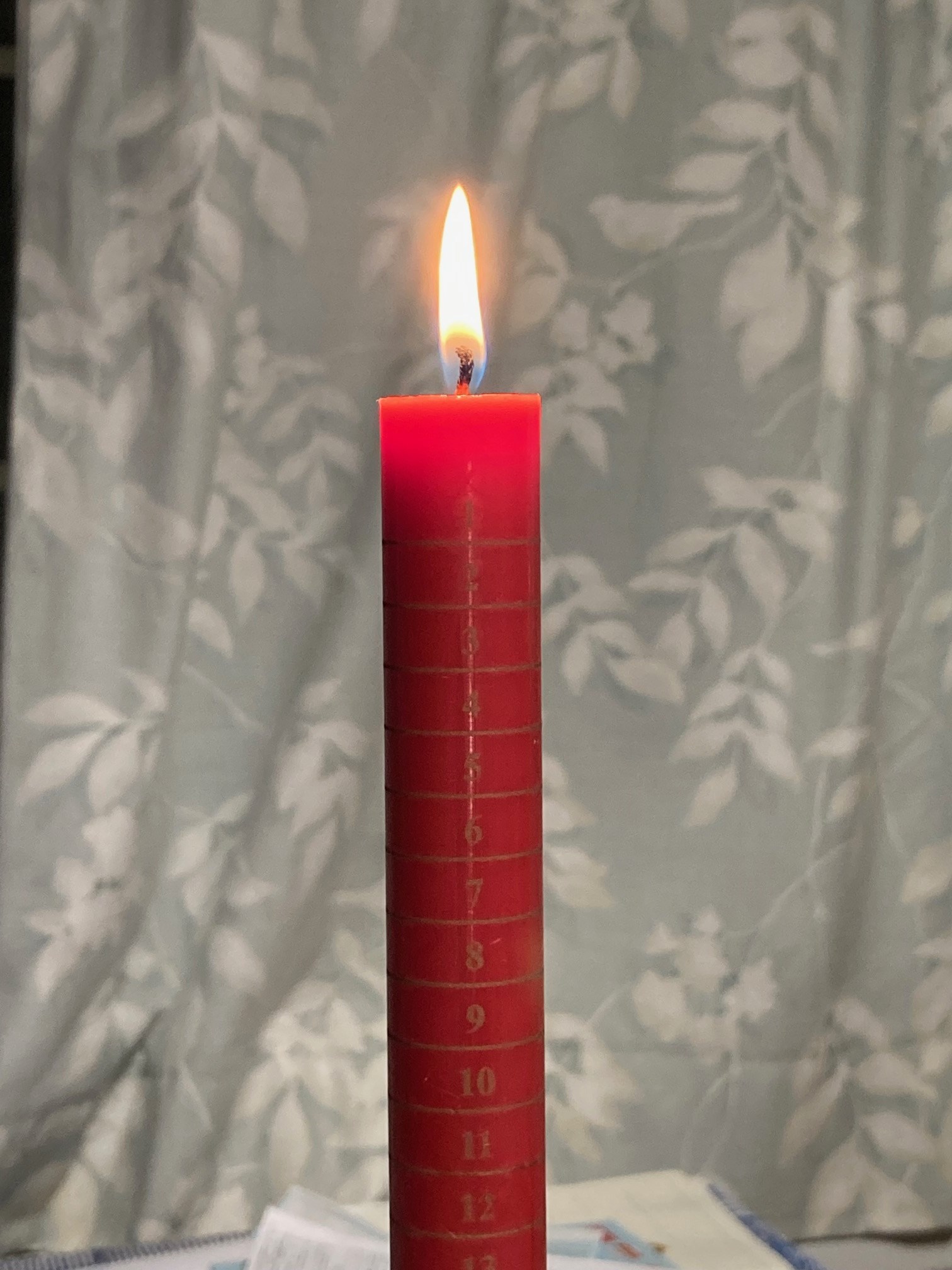 Advent candle jk