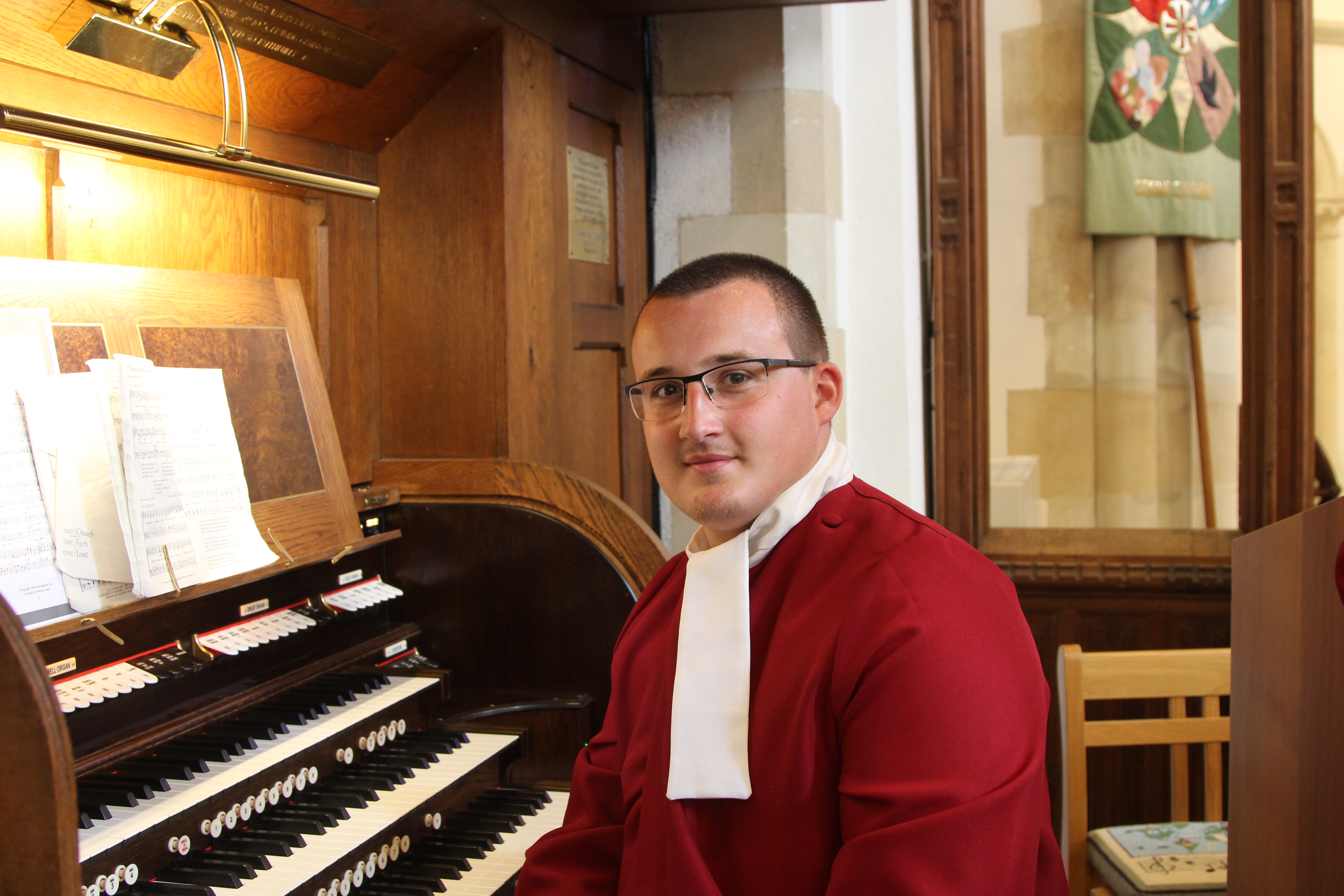 Matt Foster at St Thomas conso