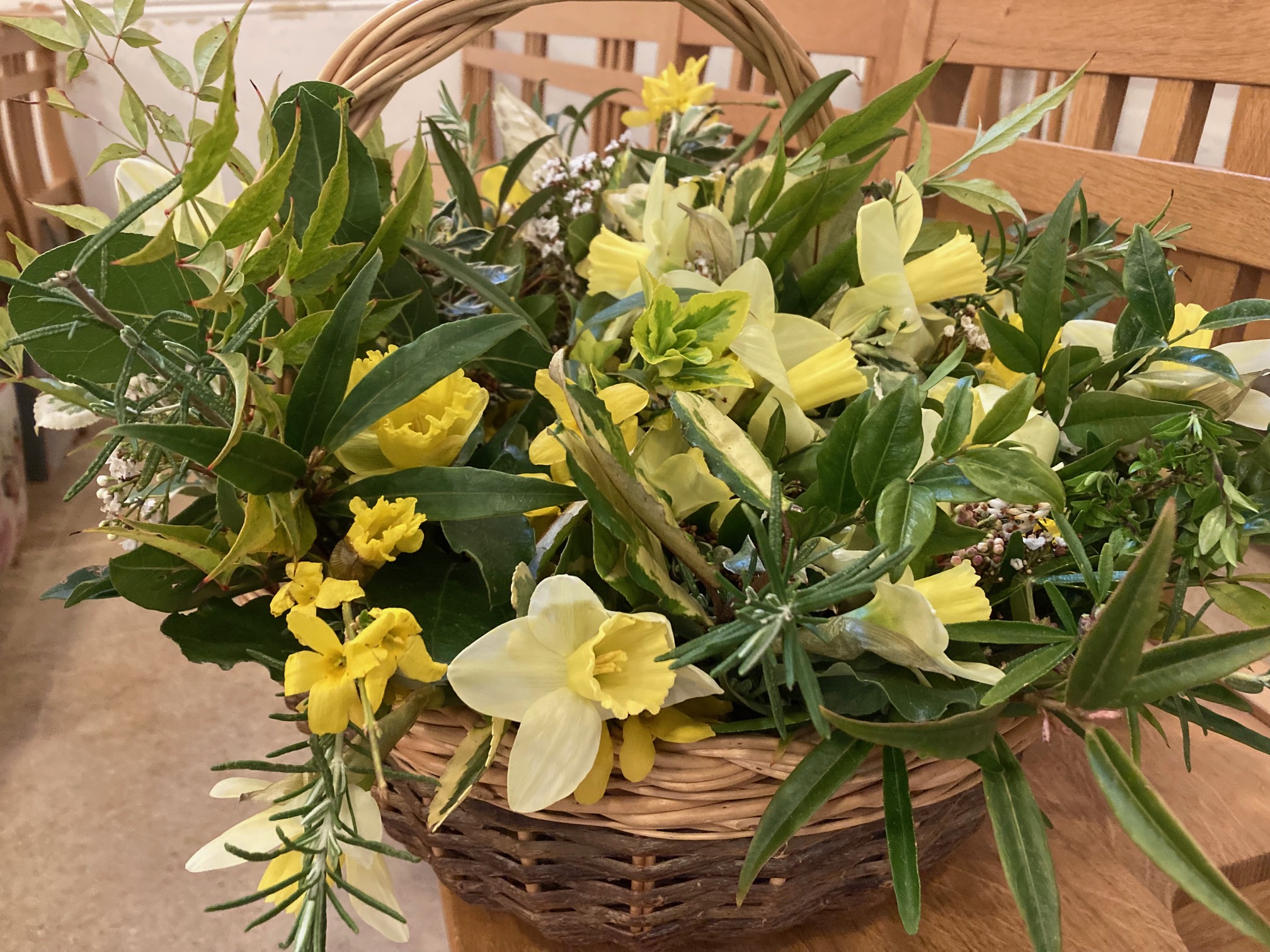 Mothering Sunday basket 25