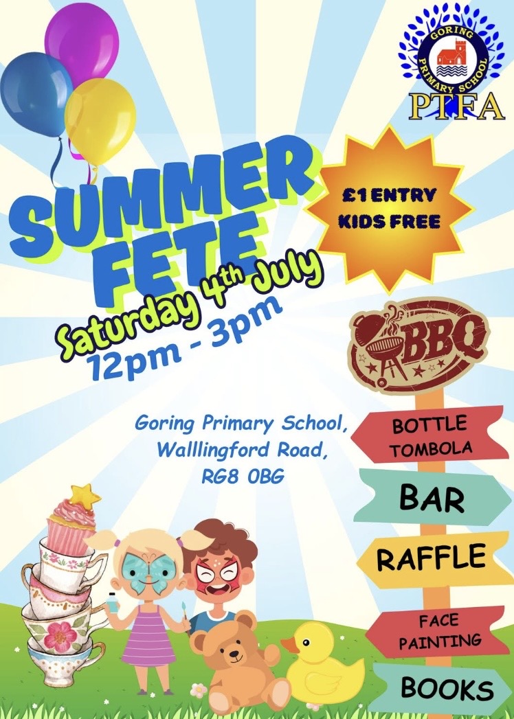 Goring primary fete 2026