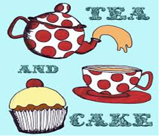 S tea and cake