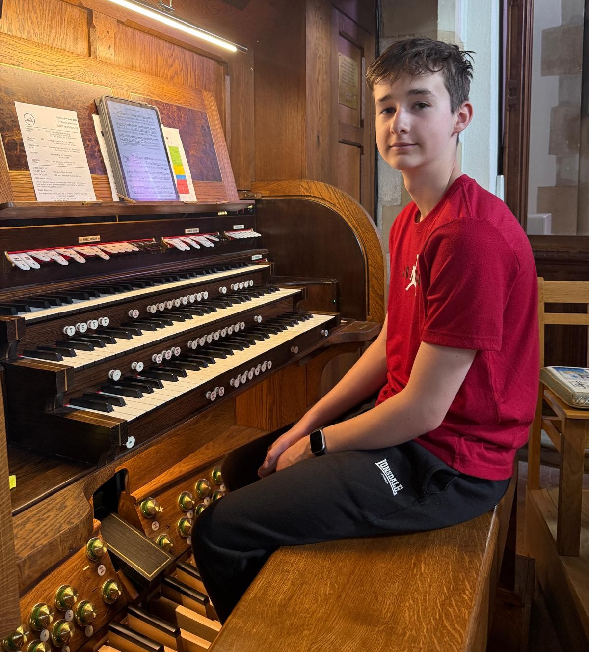 Organ Scholar - Theo Woolley