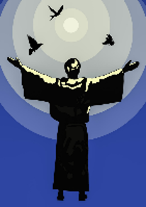 St Francis silhouette